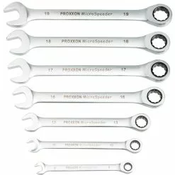 Proxxon Set De Llaves De Boca Y Anillo MicroSpeeder 7-teilig, Modelo Estándar 5 Proxxon Set De Llaves De Boca Y Anillo MicroSpeeder 7-teilig, Modelo Estándar -Soportes de montaje promoción 148519