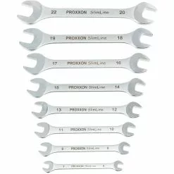 Proxxon Set De Llaves De Doble Boca SlimLine 8 Piezas -Soportes de montaje promoción 148521