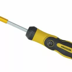 Proxxon Destornillador Plegable 1/4" Con Carraca