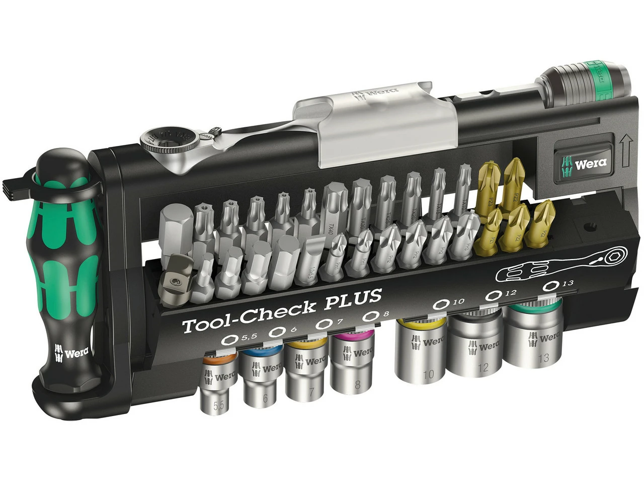 Wera Mini Carraca Zyklop 1/4" Con Tool-Check Plus 4 Wera Mini Carraca Zyklop 1/4" Con Tool-Check Plus - Imagen 2