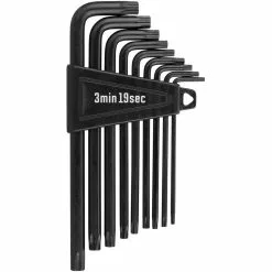 3min19sec Juego De Llaves Torx De 9 Piezas