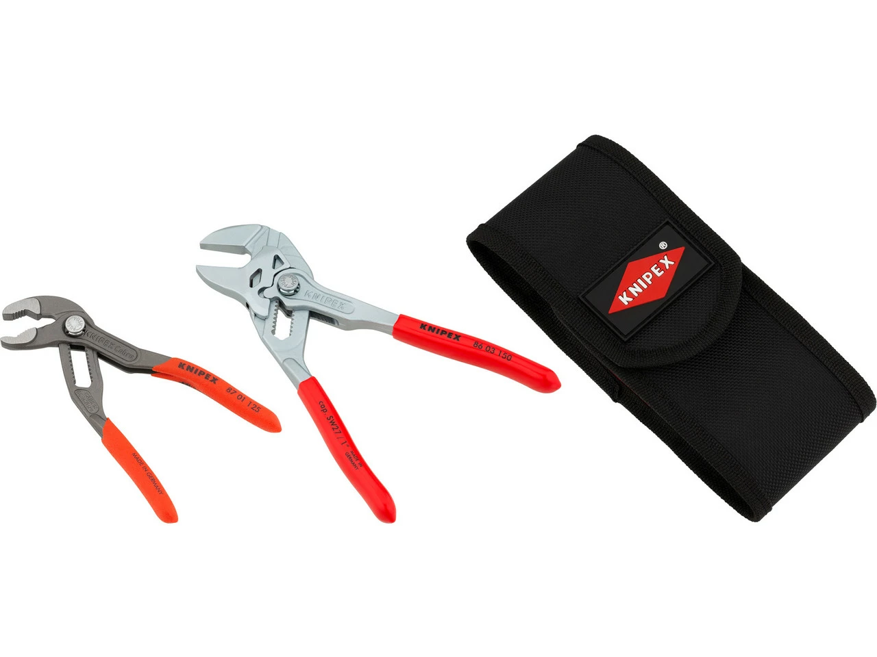 KNIPEX Set De Alicates Y Llave Inglesa En Bolsa De Cinturón De Herramientas 5 KNIPEX Set De Alicates Y Llave Inglesa En Bolsa De Cinturón De Herramientas - Imagen 3