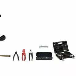 3min19sec Kit Básico De Taller De Bicicletas Komfort Con Soporte De Montaje