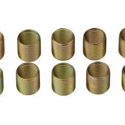 Unior Bike Tools Casquillos De Roscas De Pedales 1695.3A / 1695.4A - 10 Piezas