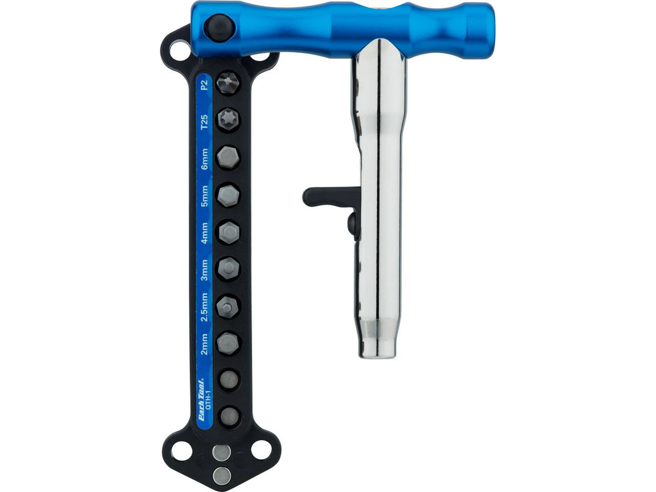 Parktool Mango En T De Cambio Rápido Con Puntas QTH-1 3 Parktool Mango En T De Cambio Rápido Con Puntas QTH-1